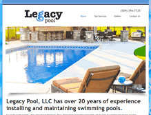 Tablet Screenshot of legacypoolllc.net